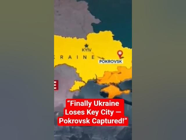 Video thumbnail for “Ukraine Loses Key City — Pokrovsk Captured!”“Russia Takes Pokrovsk! Frontline Turns Red”