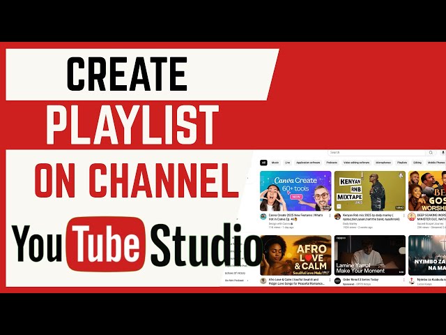 Video thumbnail for How To Create Playlist On YouTube Channel