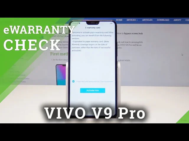 Video thumbnail for How to Check eWarranty in VIVO V9 Pro - Access Warranty Information