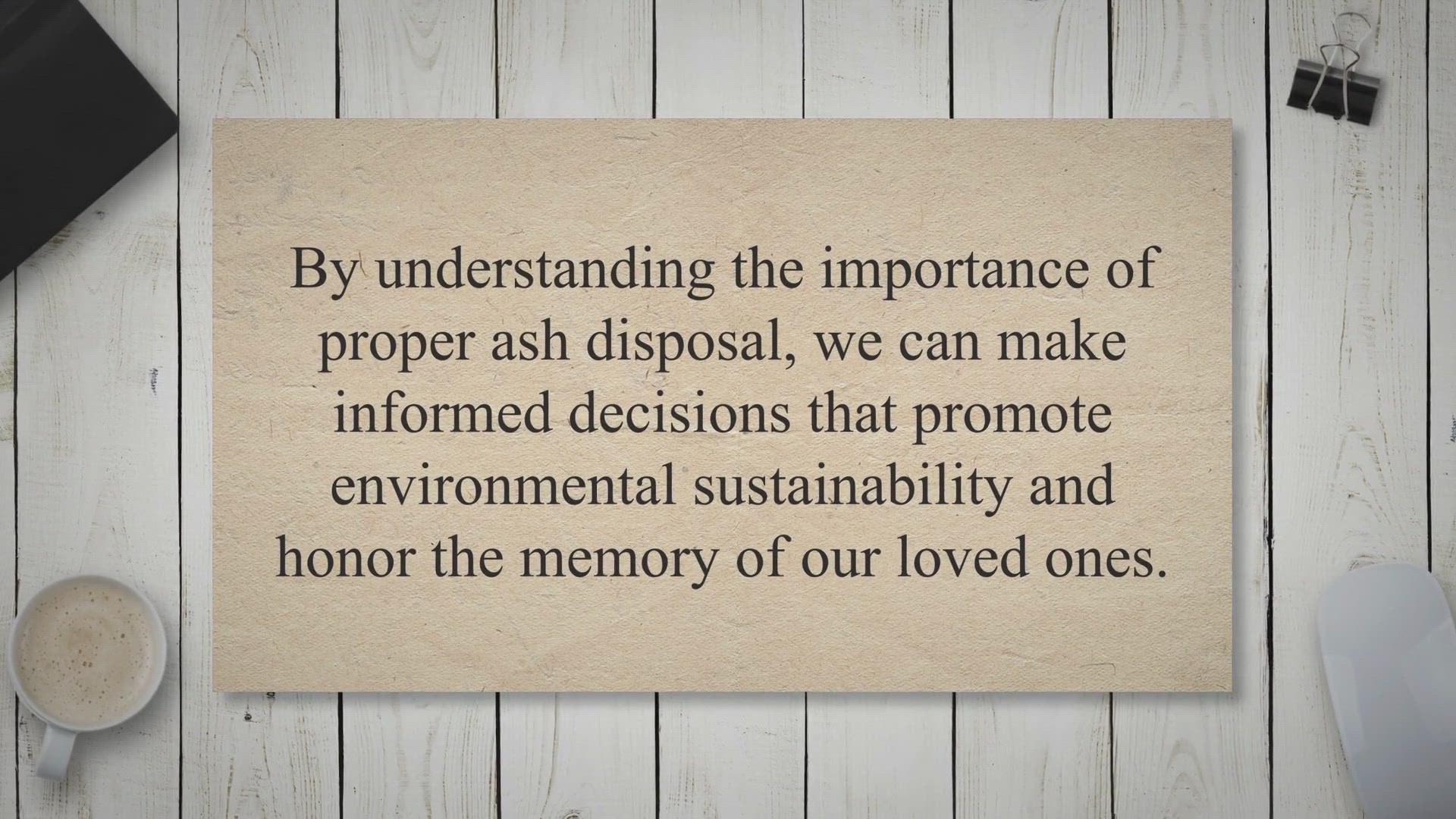 Video thumbnail for From Myths to Best Practices: Properly Disposing of Human Ashes - Debunking, Alternatives, and Environmentally Friendly Tips