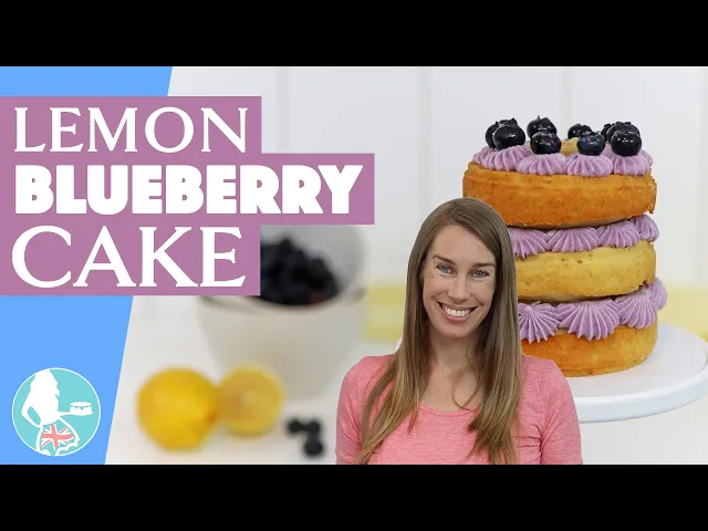 Video thumbnail for Lemon and Blueberry Cake