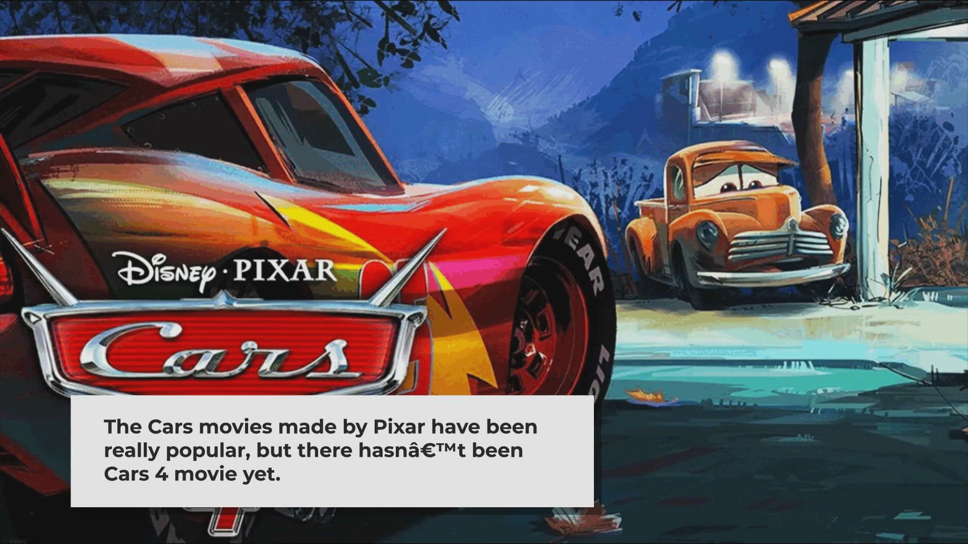 Video thumbnail for Cars 4 : Release Date , Cast and Everything So Far