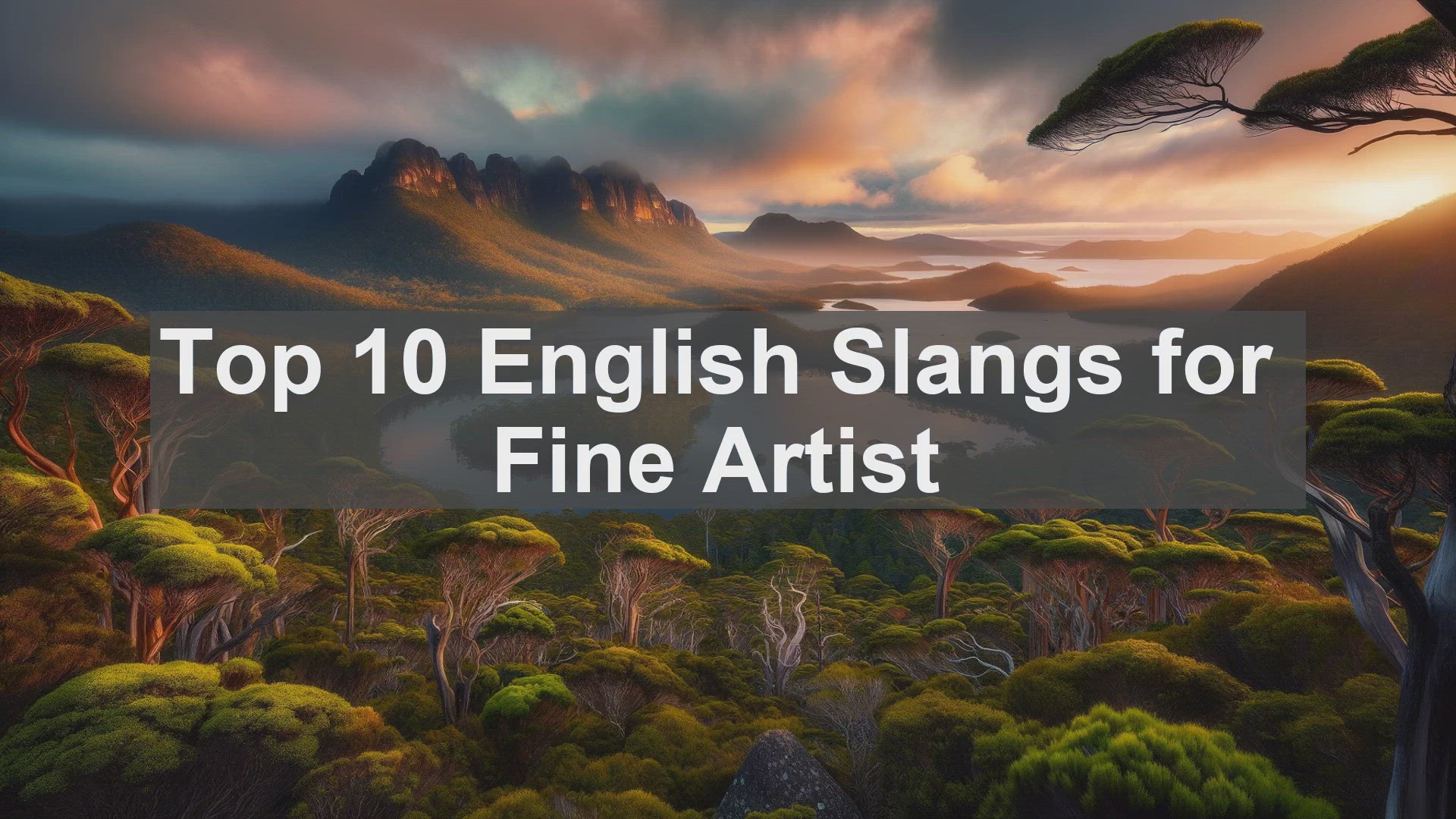 'Video thumbnail for Top 10 English Slangs for Fine Artist'