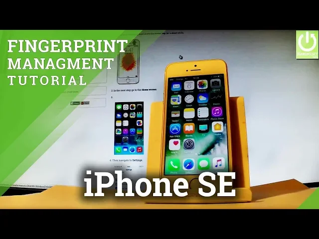 Video thumbnail for Add Fingerprint APPLE iPhone SE - Use Fingerprint / Unlock Screen
