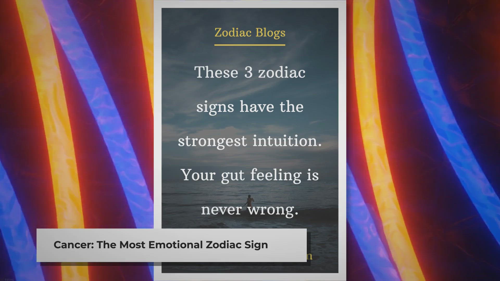 Video thumbnail for These 3 zodiac signs have the strongest intuition. Your gut feeling is never wrong.