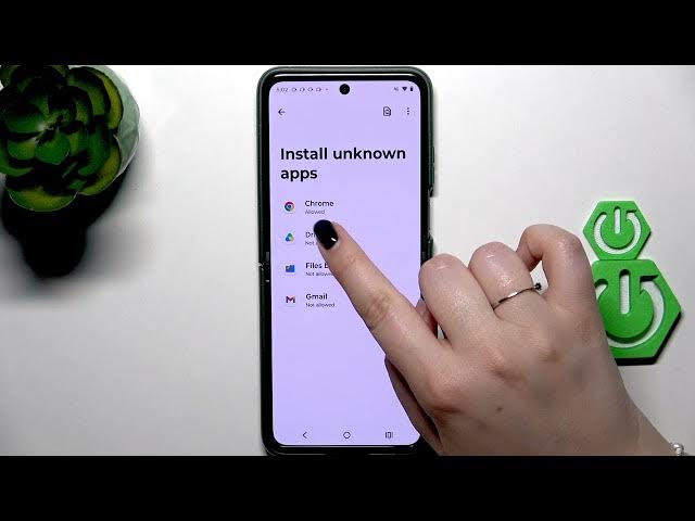 Video thumbnail for MOTOROLA Razr 70 Plus – How to Enable Unknown Sources