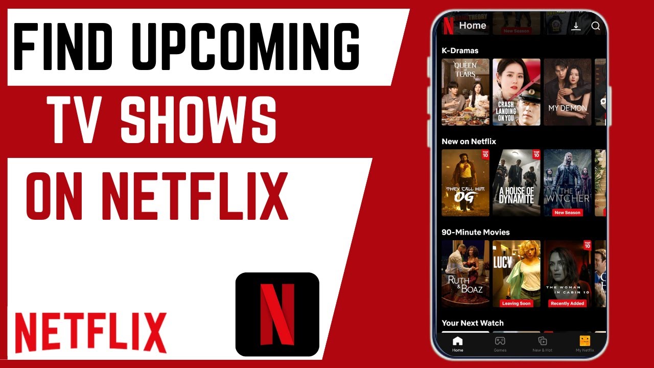 Video thumbnail for How To Find New Or Coming Soon Movies Or Tv Shows On Netflix