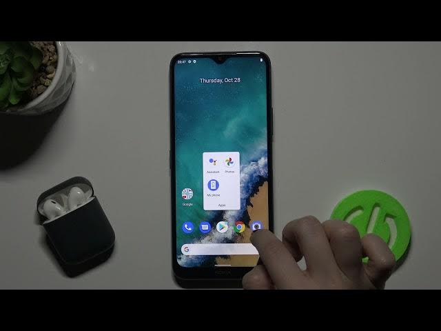 Video thumbnail for How to Add Folder to Home Screen in NOKIA G50 5G - Create Home Screen Folder