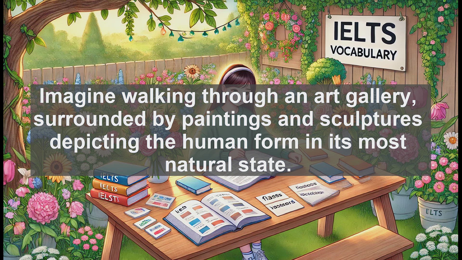 'Video thumbnail for 5000 Must Know IELTS 8.0 Vocabulary - Exploring the Word 'Nude': From Art to Language'