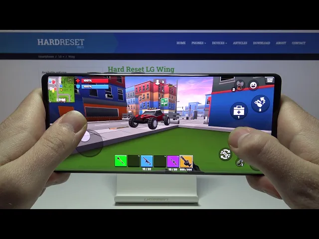 Video thumbnail for Pixel Unknown Battle on LG WING – Gaming Efficiency Test