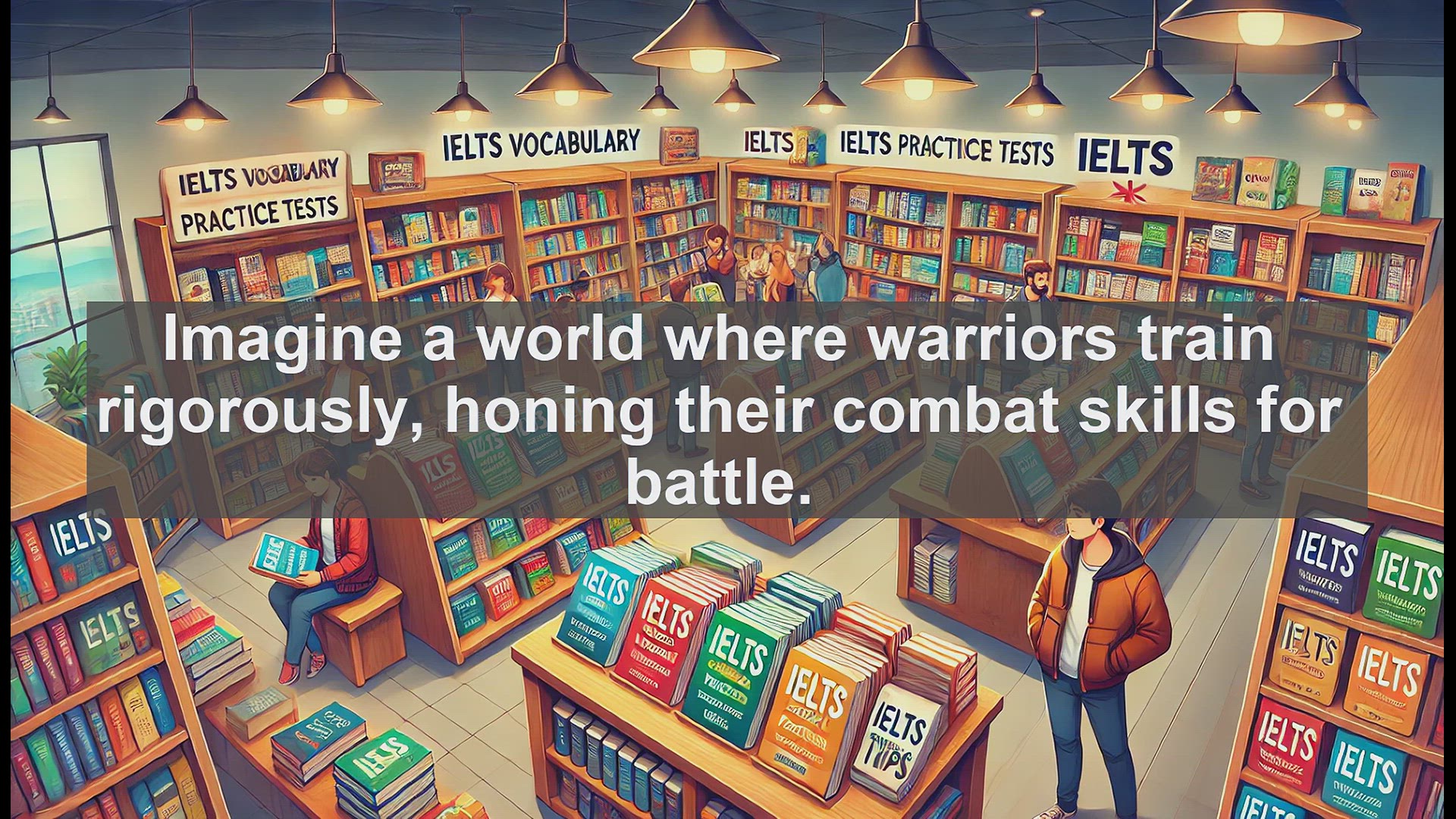 'Video thumbnail for 2500 Must Know IELTS 6.5 Vocabulary - Martial: The Word That Packs a Punch in English Vocabulary'