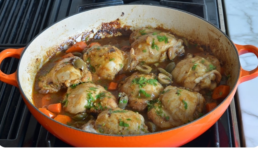 'Video thumbnail for Moroccan Chicken Tagine Recipe'