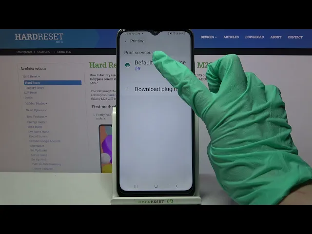 Video thumbnail for How to Pair Printer with SAMSUNG Galaxy M22 – Connect Printer
