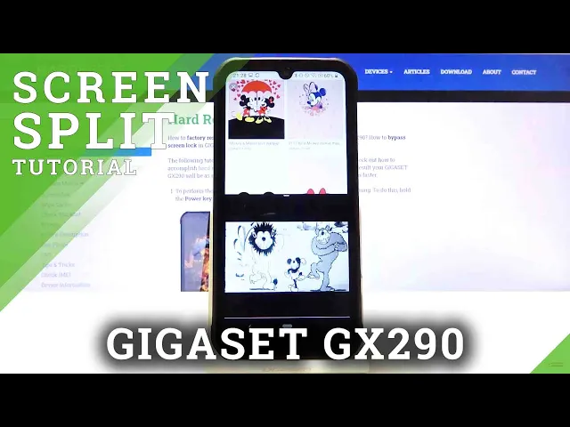 Video thumbnail for How to Enter Split Screen on GIGASET GX290 – Double Screen
