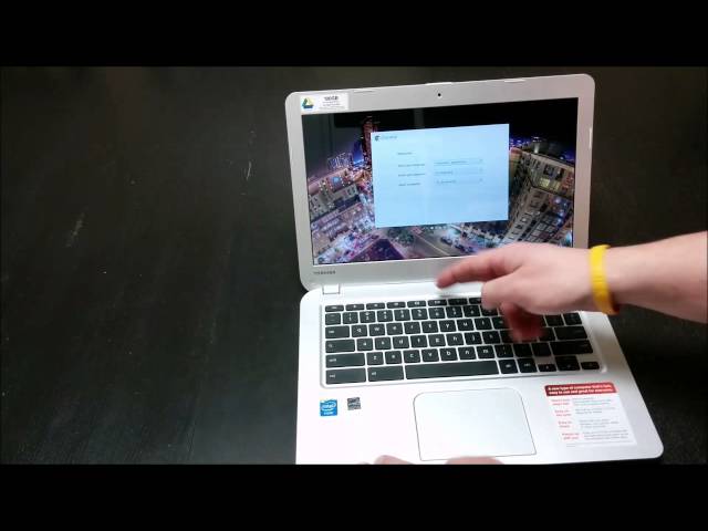 Video thumbnail for Toshiba Chromebook Unboxing and Hands On