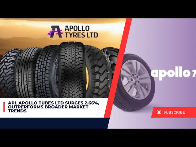 Video thumbnail for APL Apollo Tubes Ltd Surges 2.66%, Outperforms Broader Market Trends
