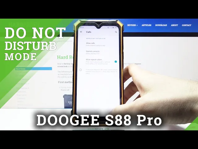Video thumbnail for How to Enable Do Not Disturb Mode on DOOGEE S88 Pro – Turn On DND Mode