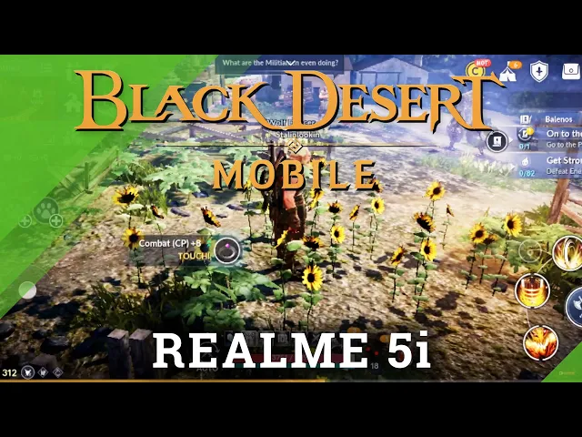 Video thumbnail for Realme 5i Black Desert Mobile Gameplay Test (Screen Record) - Snapdragon 690 FPS