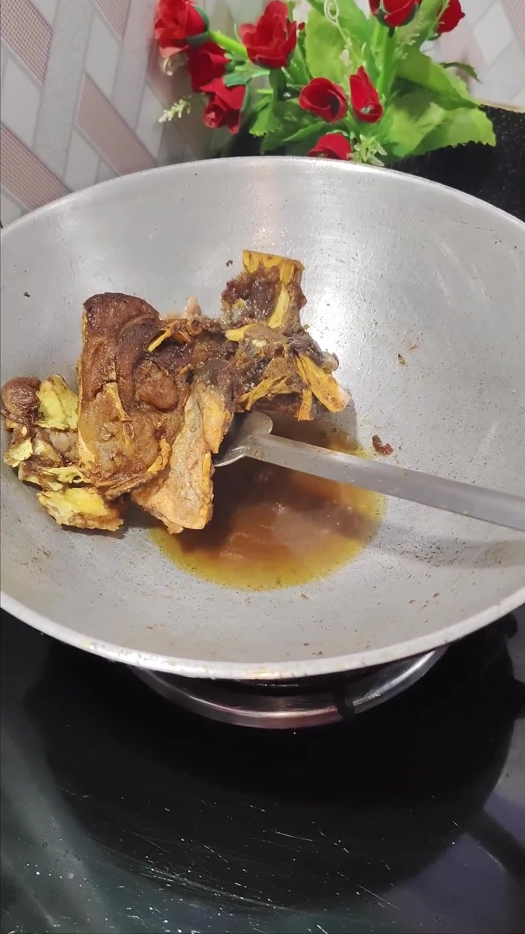 Video thumbnail for মুড়োঘন্ট, মাংসঘন্ট যা বানাবে বানাও, আমার তো একটু ডাল হলেই হলো।।😬 s recipe viralvideo food