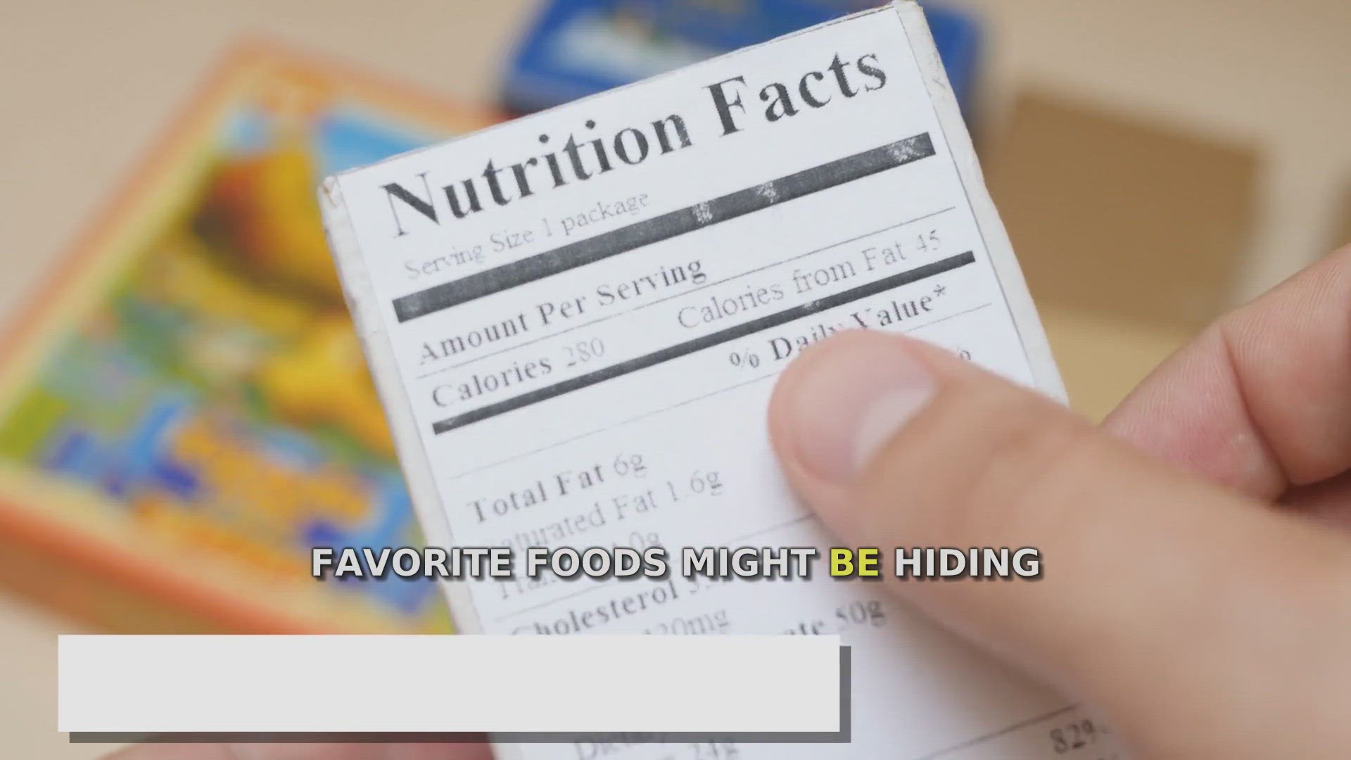 'Video thumbnail for 5 Surprising Nutrition Facts That Will Change How You Eat'