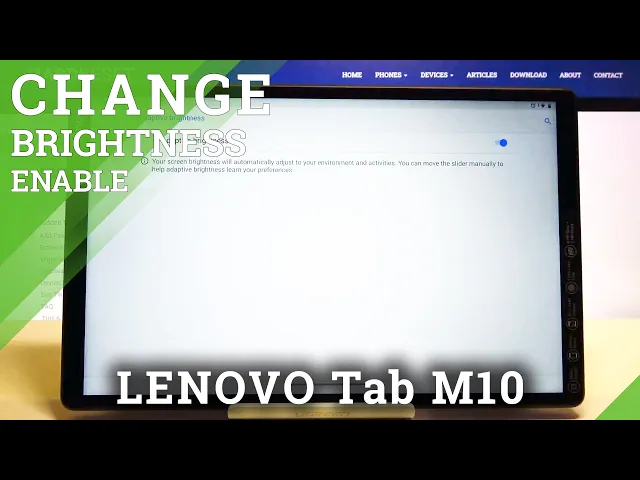 Video thumbnail for How to Enable Auto-Brightness on LENOVO Tab M10 – Display Settings