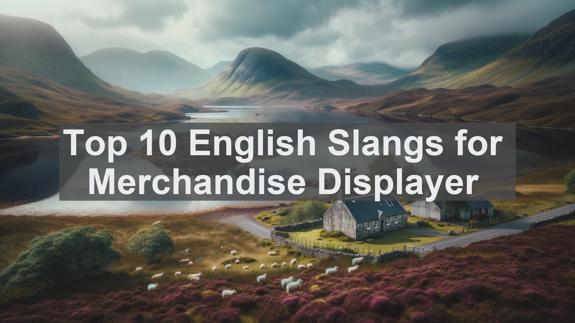 'Video thumbnail for Top 10 English Slangs for Merchandise Displayer'