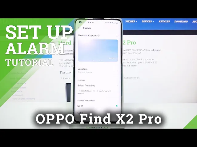 Video thumbnail for How to Set Up Alarm in OPPO Find X2 Pro– Set Up Reminder