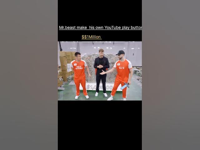 Video thumbnail for mrbeast YouTube play button#shorts#trending#millionaire
