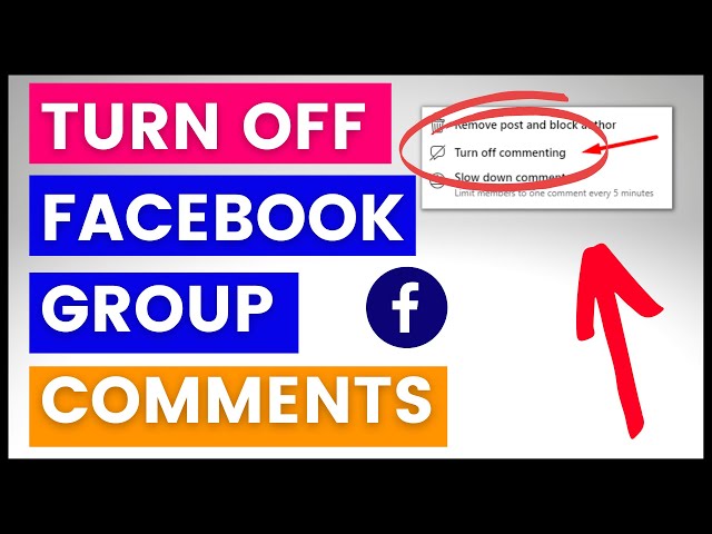 Video thumbnail for How To Turn Off Comments Under A Facebook Group Post?  [in 2025]