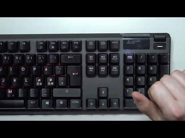 Video thumbnail for How To Delete Macros From Steelseries Apex 7