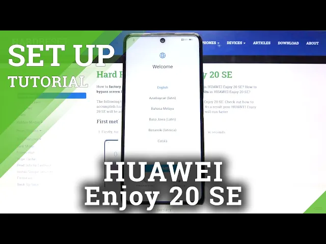 Video thumbnail for How to Set Up HUAWEI Enjoy 20 SE – Configuration Process