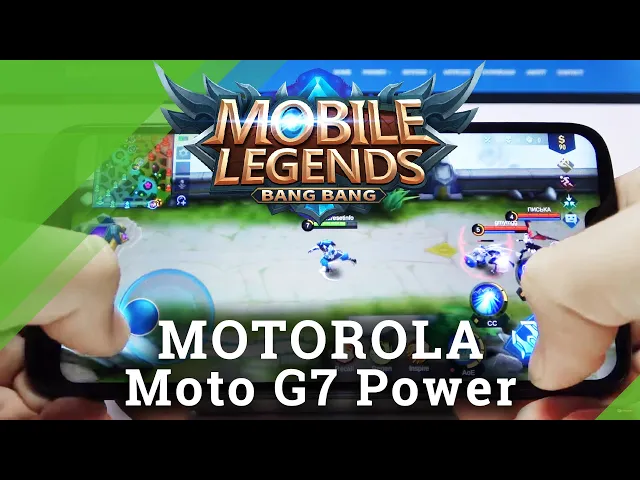 Video thumbnail for Mobile Legends Gameplay on MOTOROLA Moto G7 Power
