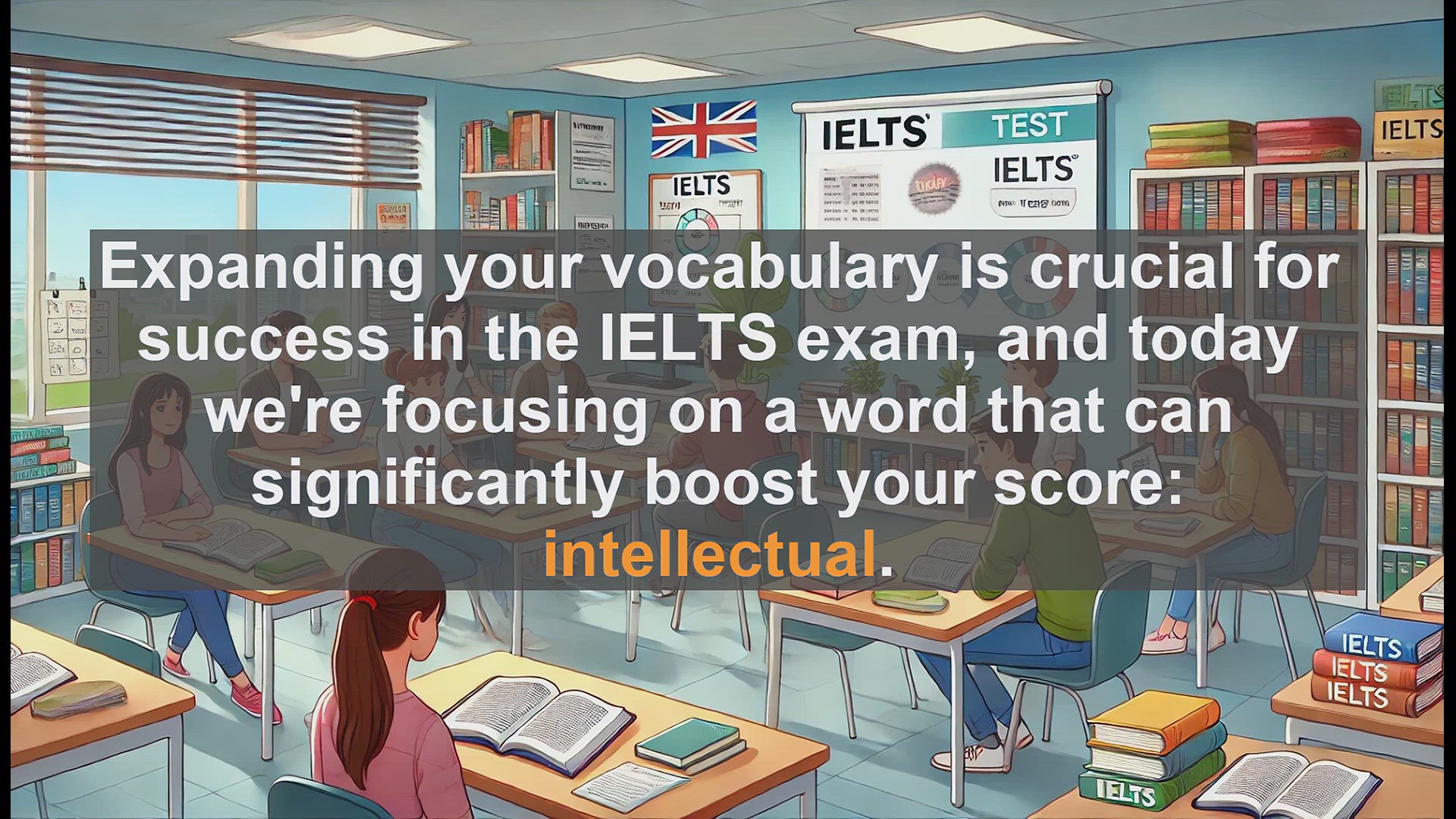 'Video thumbnail for 2500 Must Know IELTS 6.5 Vocabulary - IELTS Vocabulary Boost: Understanding 'Intellectual''