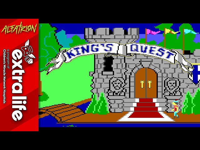 Video thumbnail for Kings Quest 1 | Extra Life '23-D1:H4