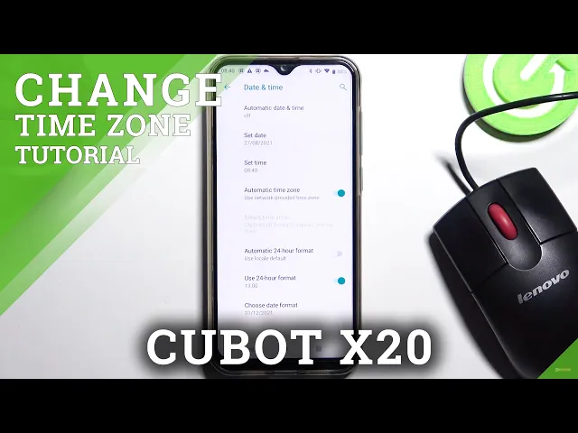 Video thumbnail for How to Change Date and Time on CUBOT X20 – Open Date and Time Settings