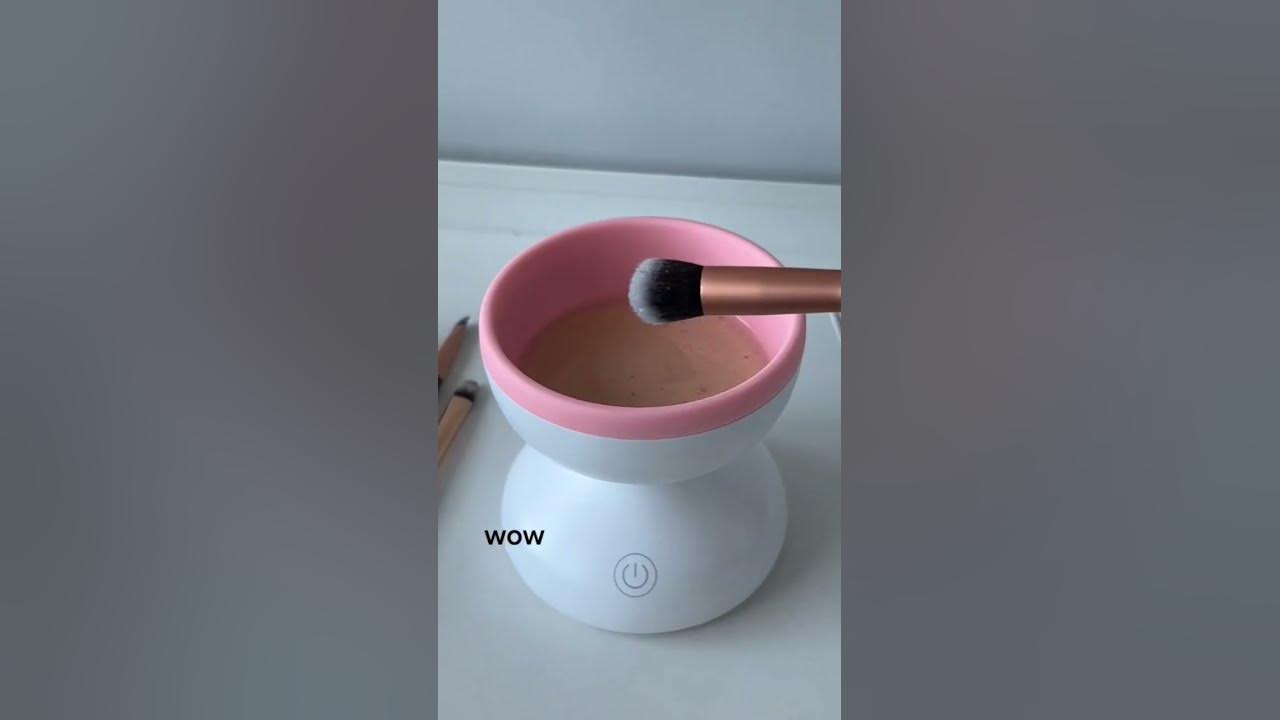 Video thumbnail for makeup brush cleaner #gadgets #india #explorepage