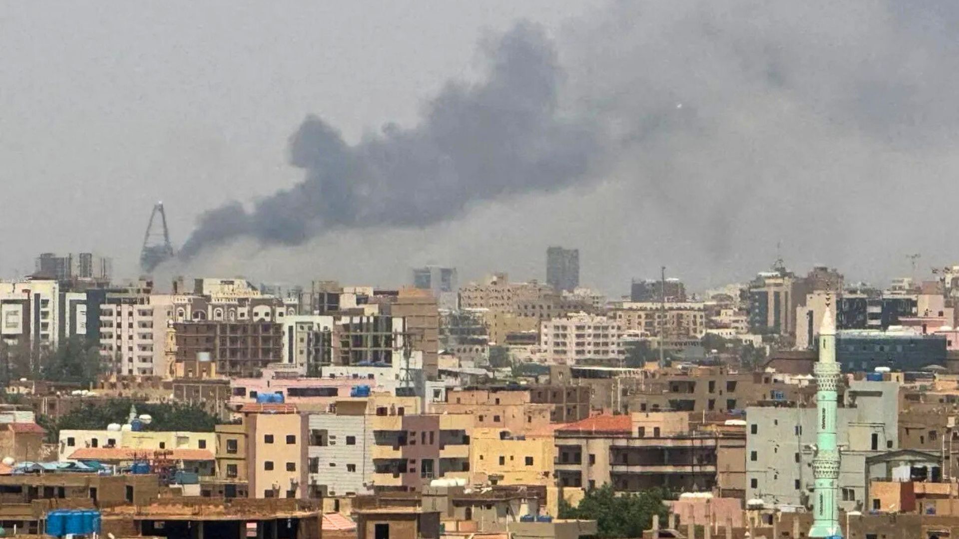 'Video thumbnail for Sudan's Khartoum airport faces third day of drone attacks'