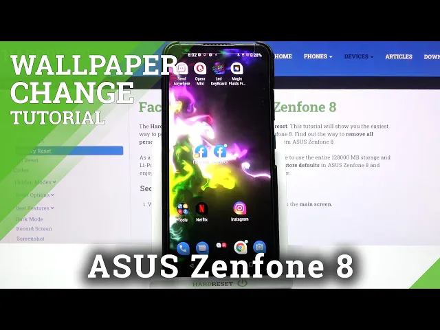 Video thumbnail for How to Download and Apply Live Wallpaper on ASUS Zenfone 8 – Apply Magic Fluid Wallpaper