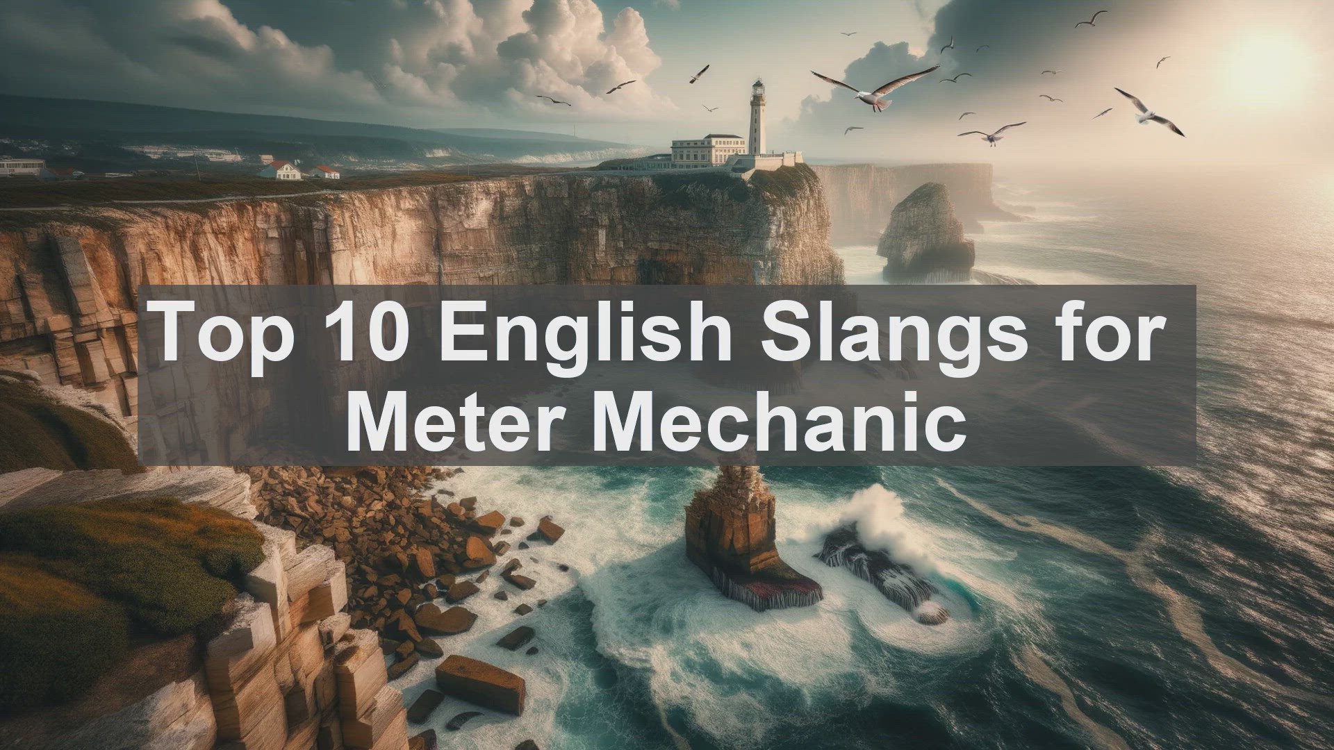 'Video thumbnail for Top 10 English Slangs for Meter Mechanic'