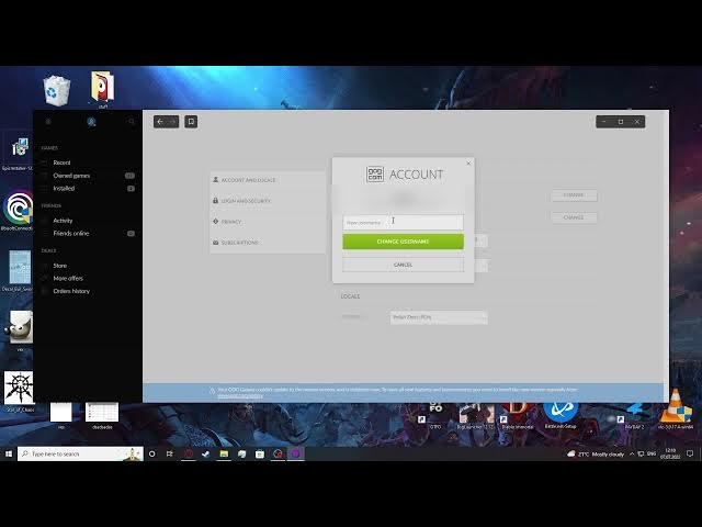 Video thumbnail for Gog Galaxy 2022 - How To Change Username