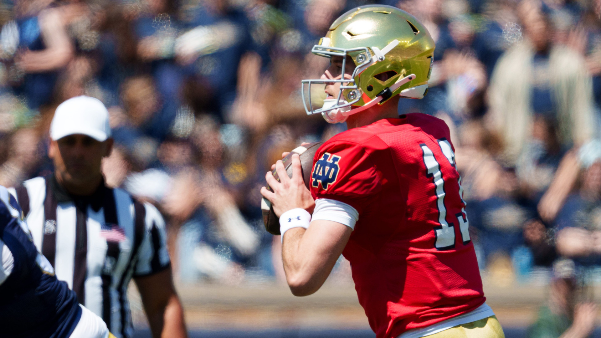 Video thumbnail for High Expectations for Notre Dame vs. Wisconsin Showdown