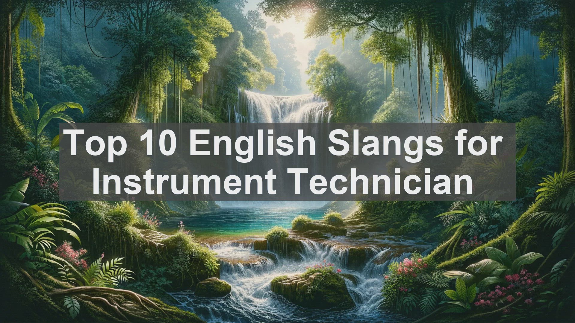 'Video thumbnail for Top 10 English Slangs for Instrument Technician'