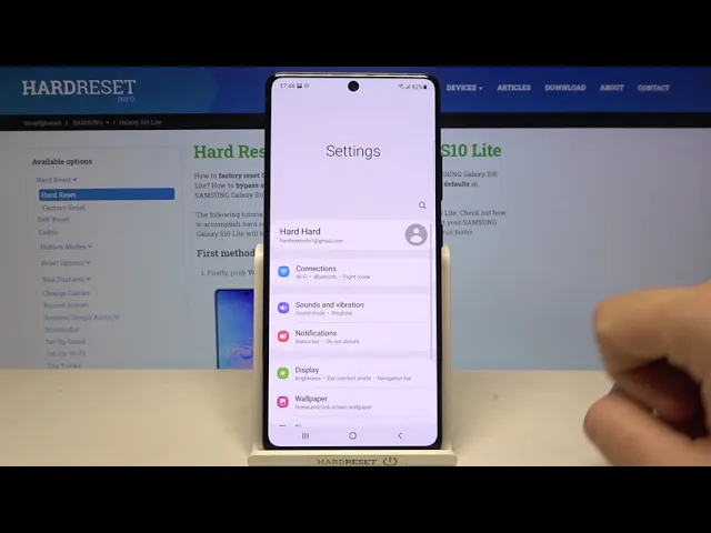 Video thumbnail for How to Change Screenshot Format on SAMSUNG Galaxy S10 Lite – Convert Screenshot