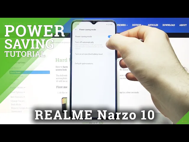Video thumbnail for How to Activate Power Saving Mode on REALME Narzo 10 – Low Power Solution