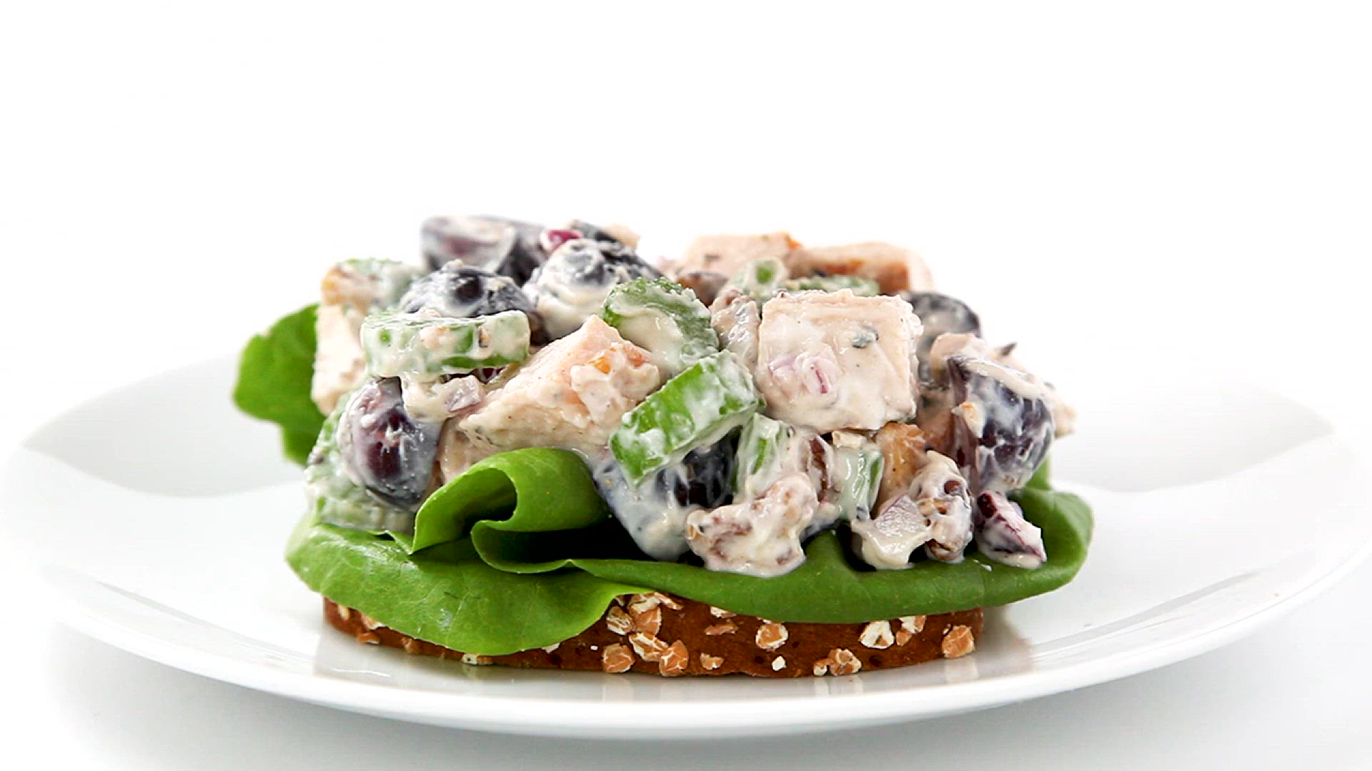 Video thumbnail for Lightened-Up Chicken Salad recipe