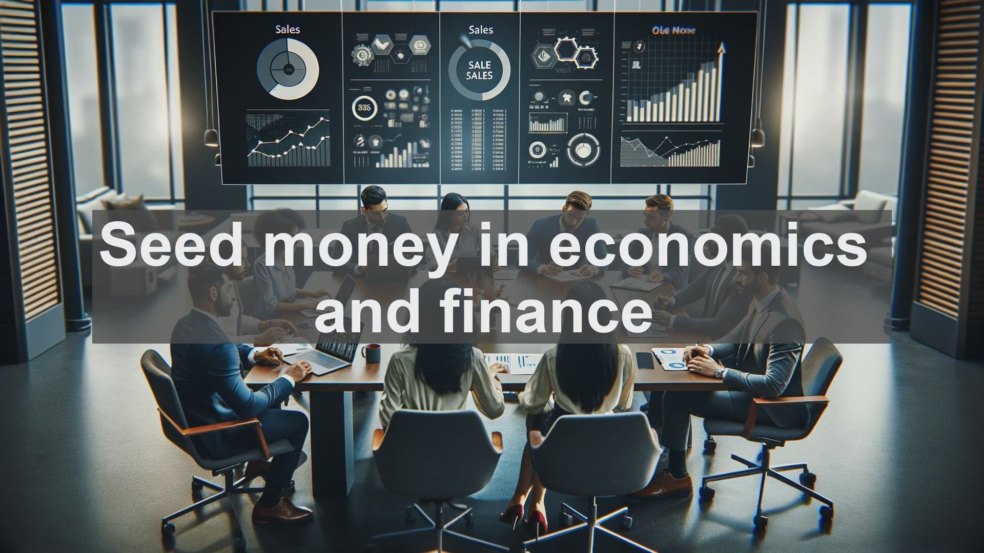 'Video thumbnail for Seed money in economics and finance'