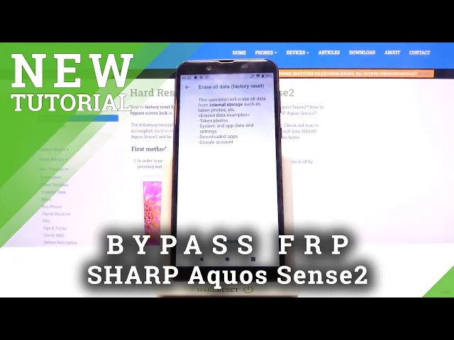 Video thumbnail for How to Remove Factory Reset Protection on SHARP Aquos Sense2 – Skip Google Verification