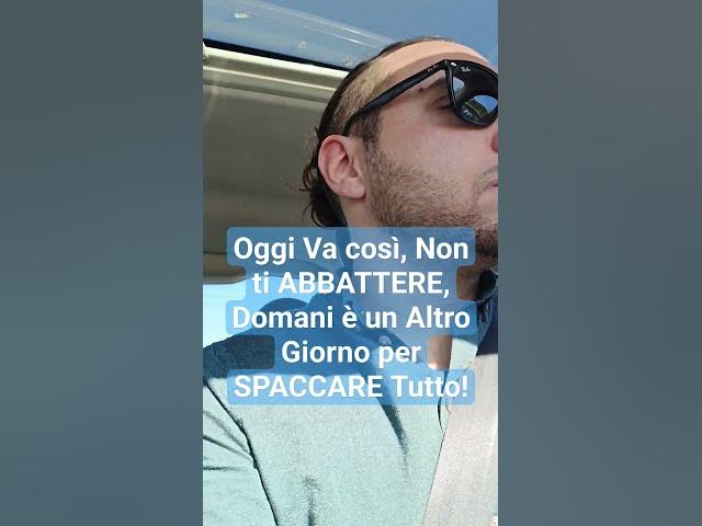 Video thumbnail for Oggi è andata così.. 🤷🏻‍♂️ #shorts #motivation #goals