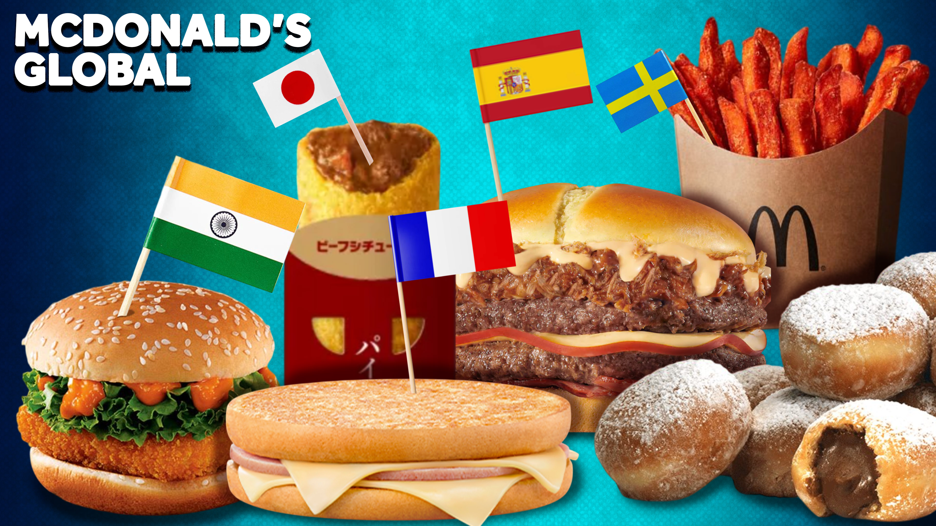 Video thumbnail for Every Crazy McDonald's Item You Can't Get In America