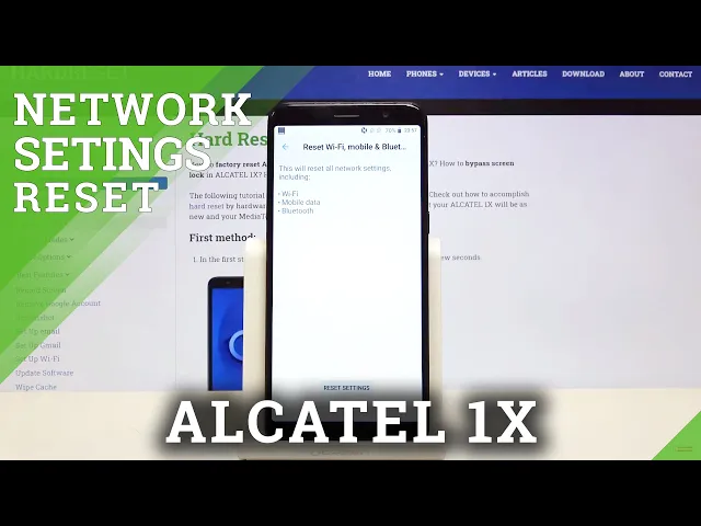 Video thumbnail for How to Reset Network Settings on ALCATEL 1X – Connection Preferences
